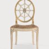 Aquileia Chair Ivory & Gold