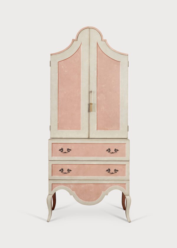 Pesaro Secretary Trompe L'oeil Panelling 01