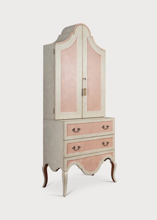 Pesaro Secretary Trompe L'oeil Panelling 03