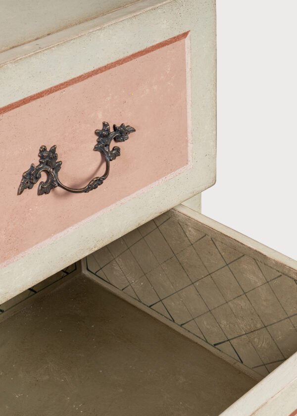 Pesaro Secretary Trompe L'oeil Panelling 09