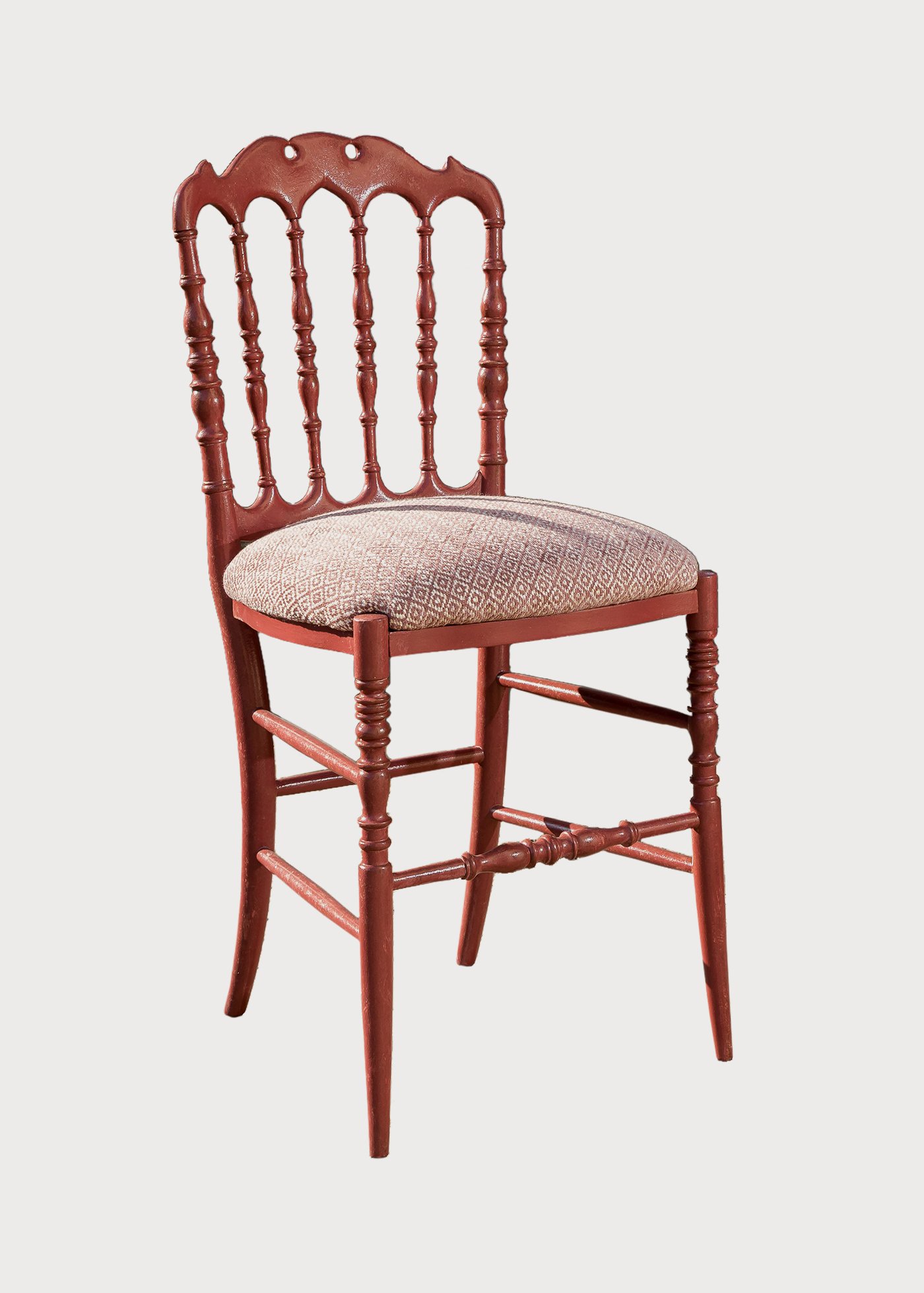 Image showing: Antoinette Chair Dusty Red Tales In Chinoiserie.jpg