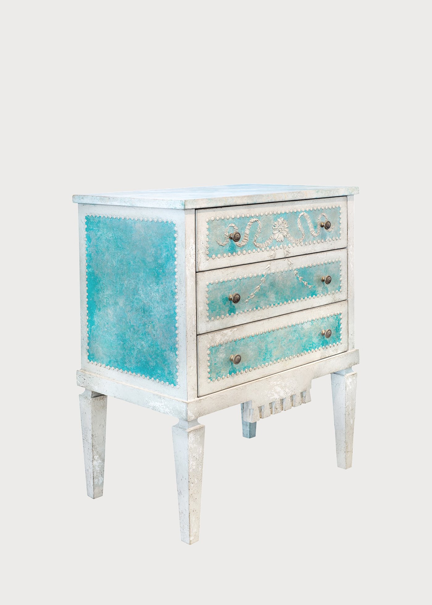 Image showing: C85 Fenice Nighstand C85 St Dw Tq Fx 60r 1 1.jpg